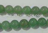 CAJ403 15.5 inches 10mm round green aventurine beads wholesale