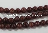 CAJ451 15.5 inches 6mm round purple aventurine beads wholesale