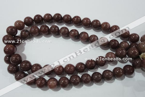 CAJ455 15.5 inches 12mm round purple aventurine beads wholesale