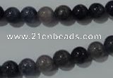 CAJ502 15.5 inches 8mm round blue aventurine beads wholesale