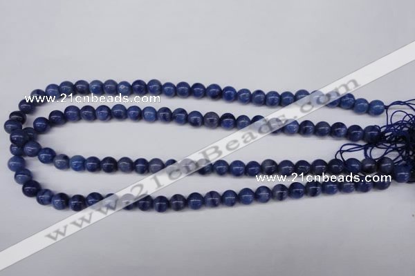 CAJ552 15.5 inches 8mm round blue aventurine beads wholesale