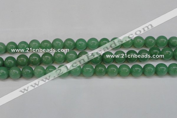 CAJ605 15.5 inches 14mm round A grade green aventurine beads