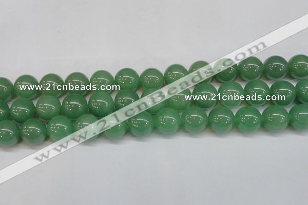 CAJ607 15.5 inches 18mm round A grade green aventurine beads