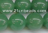 CAJ608 15.5 inches 20mm round A grade green aventurine beads