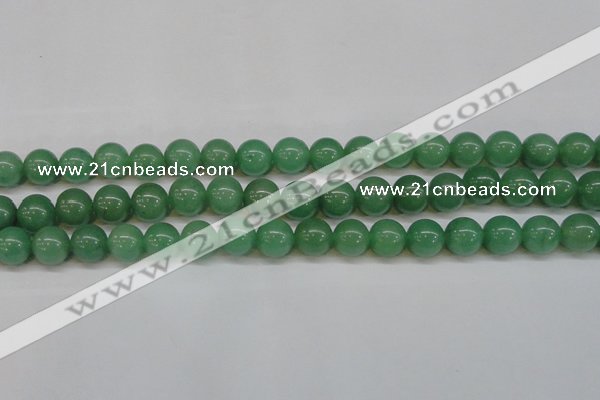 CAJ614 15.5 inches 12mm round AA grade green aventurine beads