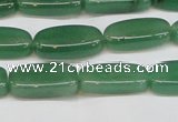 CAJ674 15.5 inches 6*9*20mm freeform green aventurine beads