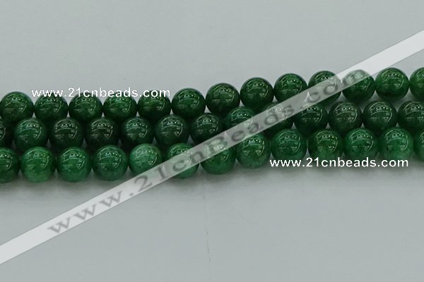 CAJ725 15.5 inches 14mm round green aventurine beads wholesale