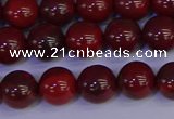 CAJ752 15.5 inches 8mm round apple jasper beads wholesale