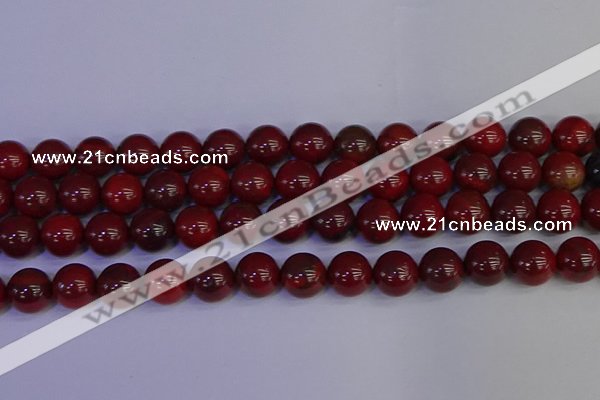 CAJ754 15.5 inches 12mm round apple jasper beads wholesale