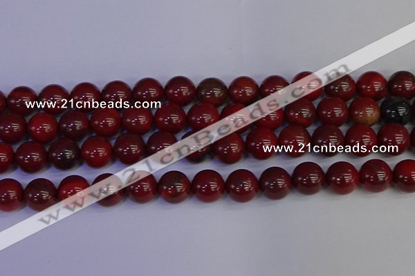 CAJ755 15.5 inches 14mm round apple jasper beads wholesale