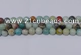 CAM05 round mixed color 12mm natural amazonite beads Wholesale