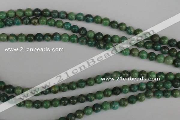 CAM1001 15.5 inches 6mm round natural Russian amazonite beads