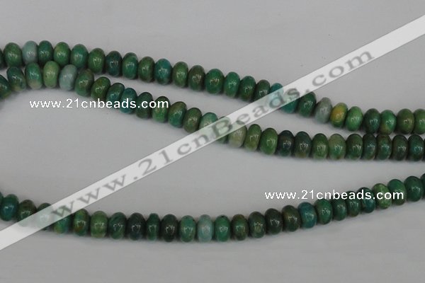 CAM1011 15.5 inches 5*8mm rondelle natural Russian amazonite beads