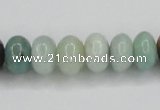 CAM102 15.5 inches 8*12mm rondelle amazonite gemstone beads