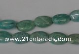 CAM1020 15.5 inches 8*12mm oval natural Russian amazonite beads