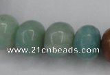 CAM104 15.5 inches 13*18mm rondelle amazonite gemstone beads