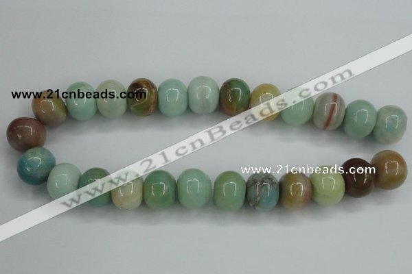 CAM105 15.5 inches 16*20mm rondelle amazonite gemstone beads