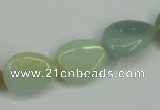 CAM116 15.5 inches 13*18mm flat teardrop amazonite gemstone beads