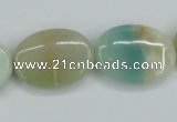 CAM120 15.5 inches 18*25mm oval amazonite gemstone beads wholesale