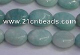 CAM1200 15.5 inches 8*11mm oval Russian amazonite beads