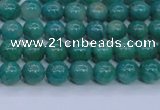 CAM1300 15.5 inches 4mm round natural Russian amazonite beads