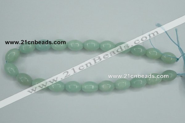 CAM131 15.5 inches 13*18mm rice amazonite gemstone beads wholesale