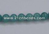 CAM135 15.5 inches 8mm round amazonite gemstone beads wholesale