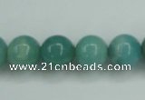 CAM137 15.5 inches 12mm round amazonite gemstone beads wholesale