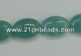 CAM147 15.5 inches 13*18mm oval amazonite gemstone beads wholesale