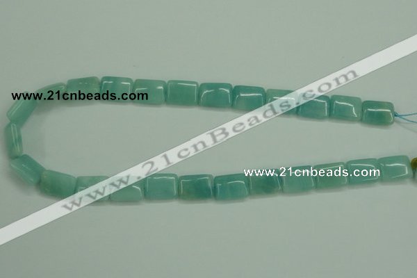 CAM150 15.5 inches 12*16mm rectangle amazonite gemstone beads