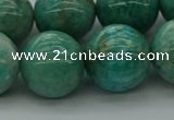 CAM1577 15.5 inches 18mm round Russian amazonite beads wholesale