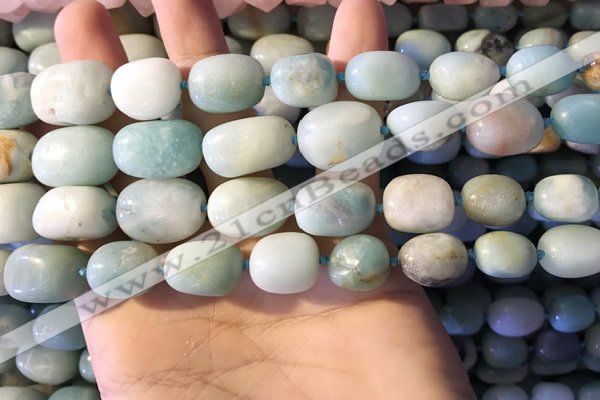 CAM1675 15.5 inches 8*10mm - 15*20mm nuggets amazonite beads