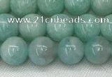 CAM1686 15.5 inches 6mm round natural amazonite beads wholesale