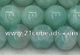 CAM1687 15.5 inches 8mm round natural amazonite beads wholesale