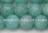 CAM1692 15.5 inches 8mm round natural amazonite gemstone beads