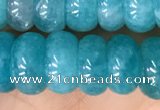 CAM1715 15.5 inches 5*9mm - 5*10mm rondelle natural amazonite beads