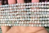 CAM1720 15.5 inches 4mm round amazonite beads wholesale