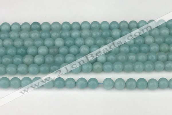 CAM1738 15.5 inches 6mm round amazonite gemstone beads