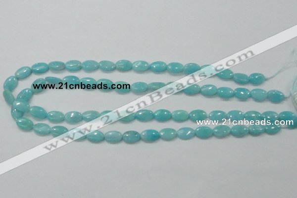 CAM303 15.5 inches 8*12mm oval natural peru amazonite beads wholesale