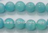 CAM309 15.5 inches 12mm round natural peru amazonite beads wholesale