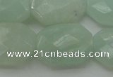 CAM369 15.5 inches 15*20mm faceted octagonal amazonite beads