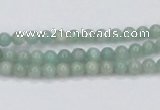 CAM400 15.5 inches 4mm round natural russian amazonite beads wholesale