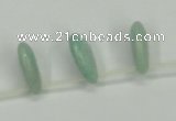 CAM418 15.5 inches flat teardrop 13*18mm natural russian amazonite beads