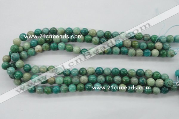 CAM523 15.5 inches 9mm round mexican amazonite gemstone beads