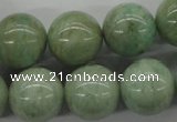 CAM527 15.5 inches 16mm round mexican amazonite gemstone beads