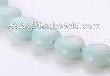 CAM53 10*10mm heart natural amazonite gemstone beads Wholesale