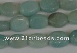 CAM621 15.5 inches 6*8mm oval Chinese amazonite gemstone beads