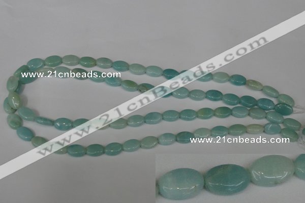 CAM622 15.5 inches 8*12mm oval Chinese amazonite gemstone beads