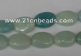 CAM623 15.5 inches 10*14mm oval Chinese amazonite gemstone beads