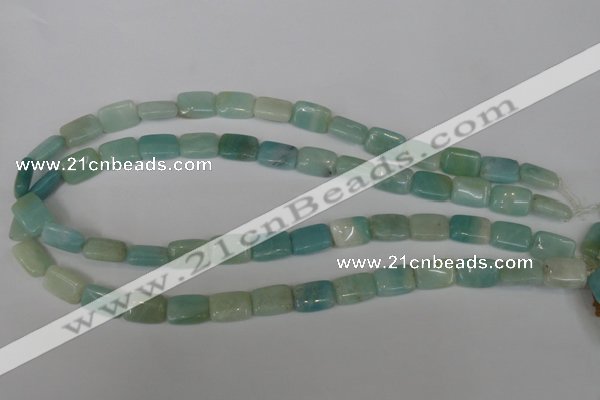 CAM629 15.5 inches 10*14mm rectangle Chinese amazonite gemstone beads